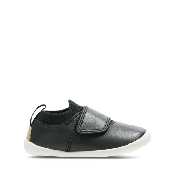 Clarks Boys Roamer Seek Casual Shoes Black | USA-8012694